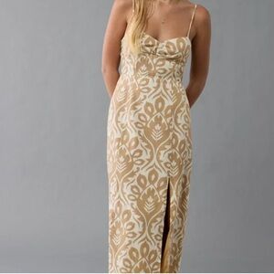 American Eagle Catie Corset Column Dress